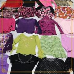 【美品 社交ダンス衣装 30点 まとめ売り】レッスン ブラウス トップス 30着 楽天市場】2点セット 3色あり 社交ダンス衣装 フリル トップス