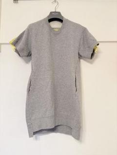 sacai luck グレー 半袖ミニワンピース sacai luck グレー 半袖ミニワンピース - メルカリ