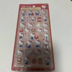 ハローキティ ボンボンドロップシール 赤