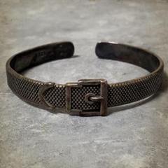 VINTAGE ヴィンテージ シルバー ベルト バングル ブレスレット
