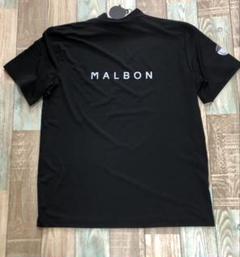 XL マルボンゴルフ MALBON GOLF シャツ モックネック 半袖 黒