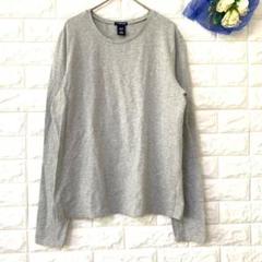 GAP STRETCH ギャップ ラウンドネック 無地 ロングTシャツ