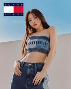 【 Jeans】 TWICE ナヨン着用デニムバンドゥ Tommy Jeans】 TWICE ナヨン着用デニムバンドゥ