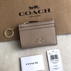 新品 COACH コーチ 定価17,600円 コイン パス IDケース 財布
