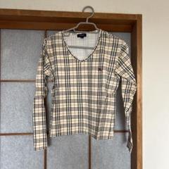 新品タグ付 バーバリーロンドン ノバチェック ロング カットソーシャツ 長袖 ✨極美品✨バーバリーロンドン ノバチェック カットソー 長袖