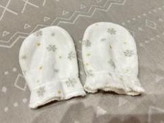 ♡ベビーミトン♡雪の結晶柄♡