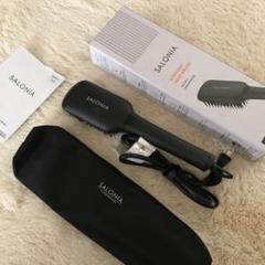 SALONIA ストレートヒートブラシ サロニア ストレートアイロン