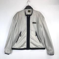美品 GOLDWIN メッシュジャケット 灰色L ゴールドウィン カワサキ×GOLDWIN メッシュジャケット グレー系 LLサイズ バイク