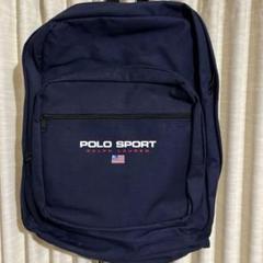 【人気】ポロスポーツ☆90s ビッグロゴ　星条旗　リュック　バックパック 2025年最新】POLO sport リュックの人気アイテム - メルカリ