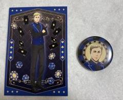 進撃の巨人　ソフマップ　カジノディーラー　缶バッジ　特典ポスカ　エルヴィン