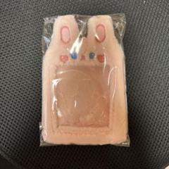 トレカケース　うさぎ　ふわふわ