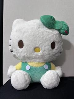 ハローキティ♡レトロ　クリームソーダ　根付け　タグ付き ハローキティ クリームソーダドールgj ぬいぐるみ タグ付き