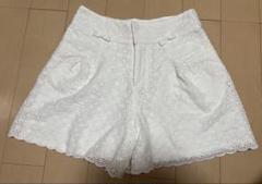 pom ponette 白　ホワイト　短パン　レディース　こども服　L160㎝