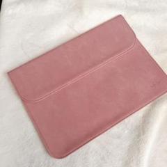 ○ LoveSun MacBook Air スエード　ピンク ケース　ポーチ付