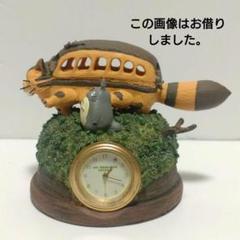 日本に となりのトトロ ジオラマミニ置き時計 未開封品 - メルカリ インテリア時計