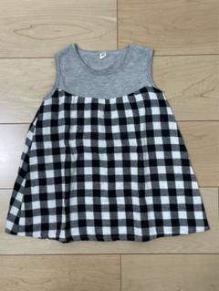 値下げ❣️美品❣️サイズ95⭐️チェック柄ワンピースのサムネイル