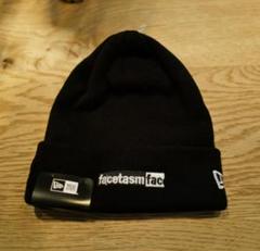 facetasm ブラック ニット帽 FACETASM - 【NEW ERA × FACETASM】 KNIT CAP / ニューエラ ファ
