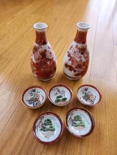 九谷　鏑木製　細密絵付　徳利　一対　共箱 九谷 鏑木製 細密絵付 徳利 一対 共箱 （九谷 徳利のYahoo