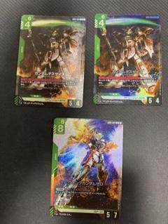 ガンダムカードゲーム LRウイングガンダムゼロ4枚　LRガンダムデスサイズ3枚 ウイングガンダムゼロ LR 4枚セット ガンダムカードゲーム