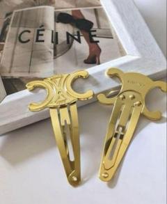 セリーヌ♡ヘアピン シルバー 楽天市場】セリーヌ CELINE ヘアピン ブランド 460WH 6BCZ 36SI