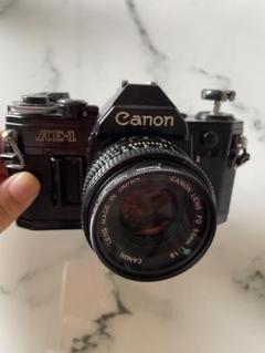 【昭和レトロ】Canon AE-1 一眼レフカメラ ジャンク品 CANON AE-1 ジャンク品 - 新潟県で中古カメラ・中古レンズの高価