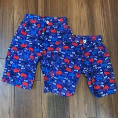 ステテコ ハーフパンツ お揃い二枚セット