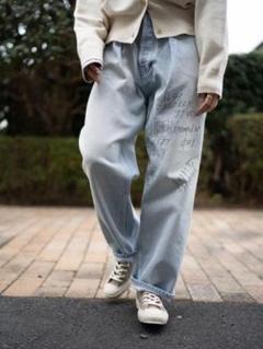 美品『ヘリル HERILL』GoodLuck Flag 4PK デニム 落書き HERILL - 【残りわずか】HL Denim Goodluck Flag 4pk | ACRMTSM