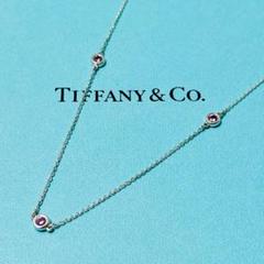 TIFFANY&Co. 新品 S ラビングハート ネックレス Au750 - メルカリ
