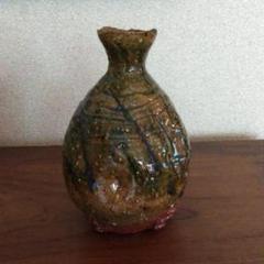 骨董品】【美品】瀬戸浩作 陶芸 益子焼きの花瓶＆箱付き