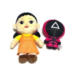 イカゲーム　ヨンヒ　人形　ぬいぐるみ　マスコット　チャーム　フィギュア　ギフン イカゲーム ヨンヒ 人形 ぬいぐるみ マスコット チャーム