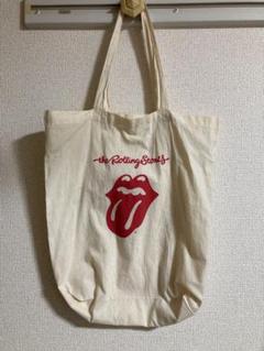 The Rolling Stones ロゴ入り 合成皮革 バッグ 大きめ