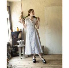【新品】&エルシー　チャイナマキシワンピース 新品】&エルシー チャイナマキシワンピース （お値下げしました