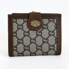 1316 GUCCI オールドグッチ スーパー GGスプリーム がまぐち 折財布