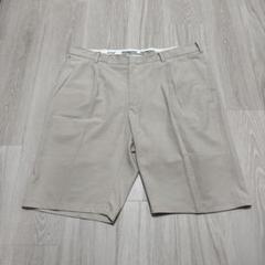 Ping ハーフパンツ　ショーツ　ゴルフ　ベージュ　ワンタック　L