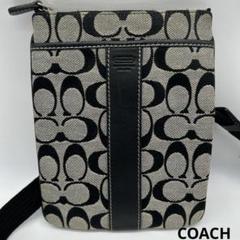 COACH(コーチ) / ショルダーバッグ/キャンバス/BLK/総柄/6016