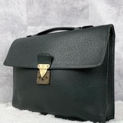 A4可 ルイヴィトン レザー ビジネスバッグ タイガ セルヴィエット 緑 楽天市場】【バッグ】LOUIS VUITTON ルイ ヴィトン タイガ
