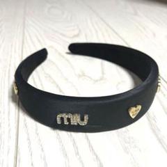 ⚠️いいね増えたら値上げしていきます⚠️ 【正規品】 MIUMIU カチューシャ 2025年最新】miumiuカチューシャの人気アイテム - メルカリ