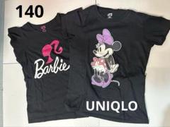 Barbie & Minnie Tシャツ 2枚セット