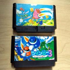ツインビー　ツインビー3 ポコポコ大魔王 コナミ 1989　ファミコン　セット