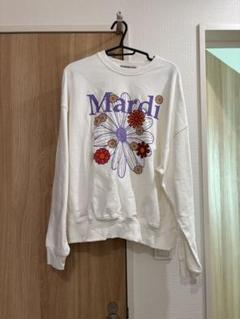 mardi mercredi スウェット　新品未使用品　ホワイト　正規店購入 2025年最新】mardi スウェット 正規品の人気アイテム - メルカリ