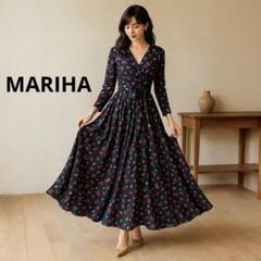 お値下げ⭐️マリハ マドモアゼルのドレス 36 新品未使用 ✨未使用・美品✨マリハ MARIHA マドモアゼルのドレス フラワー
