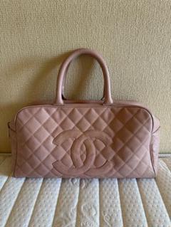 CHANEL シャネル マトラッセ キャビアスキン ピンク ココマーク