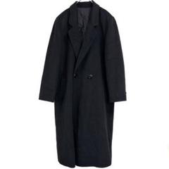 【超美品】MALHEUR カシミヤ100％ ロングコート 肩パット ブラック 超美品】MALHEUR カシミヤ100％ ロングコート 肩パット ブラック