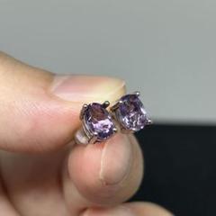 ●アメジスト　ピアス　042●