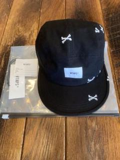 WTAPS クロスボーン柄 ワークキャップ ブラック WTAPS クロスボーン柄 ワークキャップ ブラック
