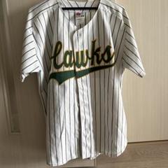 Hawks ユニフォーム 白 緑 ストライプ