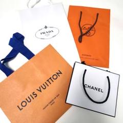紙袋 ブランド 21枚セット 袋 CHANEL ルイヴィトン 小物 格安 ハイブランド ショッパー ショップ袋 ヴィトン シャネル コーチ