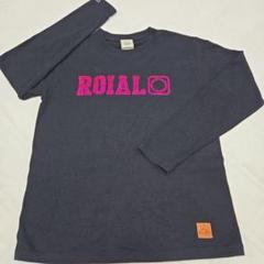 ROIAL スパンコールロゴ 長袖カットソー L