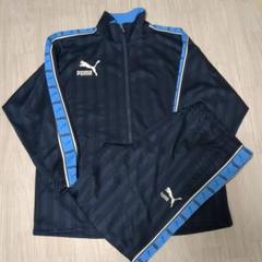 日本製 ヒットユニオン社 PUMA ジャージ ハーフパンツ 黒 黄色 M