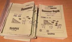 SAPIX6年生算数 夏期講習サマーサピックス18冊セット Amazon.co.jp: サピックス SAPIX 6年 算数 夏期講習 Summer
